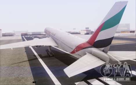 Emirates Airlines 777-200 para GTA San Andreas
