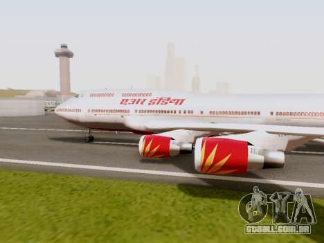 Boeing 747 Air India para GTA San Andreas