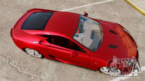 Lexus LF-A 2010 v2.0 [EPM] Final Version para GTA 4