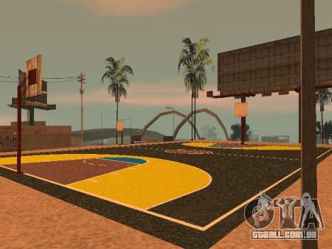 Nova quadra de basquete para GTA San Andreas