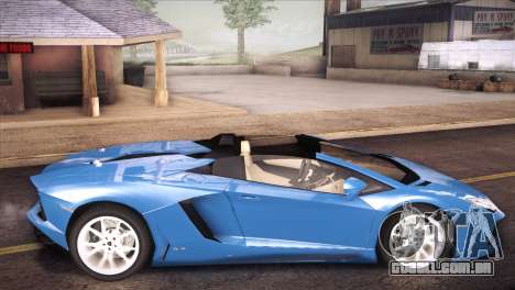 Lamborghini Aventador Roadster para GTA San Andreas