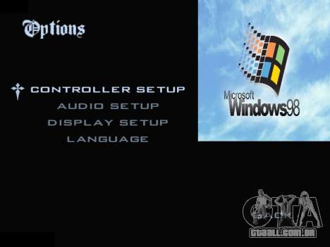 O Menu Do Windows para GTA San Andreas