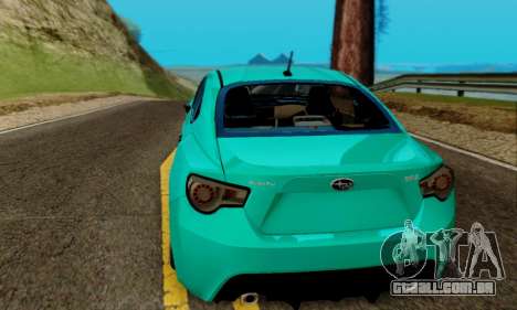 Subaru BRZ para GTA San Andreas