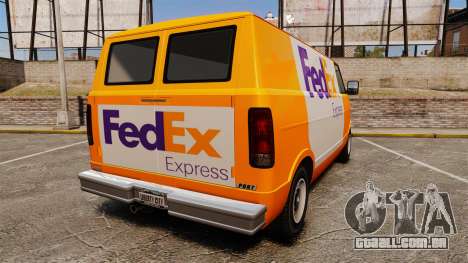 Brute Pony FedEx Express para GTA 4