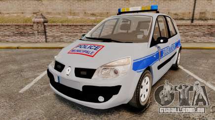 Renault Scenic Police Municipale [ELS] para GTA 4
