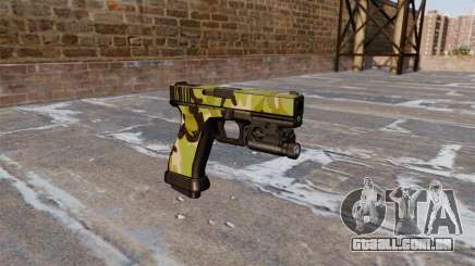 Pistola Glock De 20 De Floresta para GTA 4