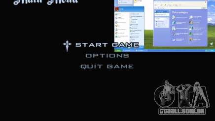 O Menu Do Windows para GTA San Andreas