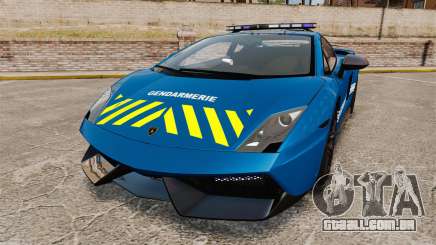 Lamborghini Gallardo Gendarmerie National [ELS] para GTA 4