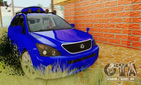 Lexus RX400h 2010 para GTA San Andreas