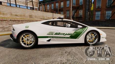 Lamborghini Huracan Cop [ELS] para GTA 4