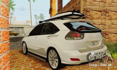 Lexus RX400h 2010 para GTA San Andreas