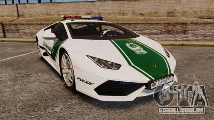 Lamborghini Huracan Cop [ELS] para GTA 4