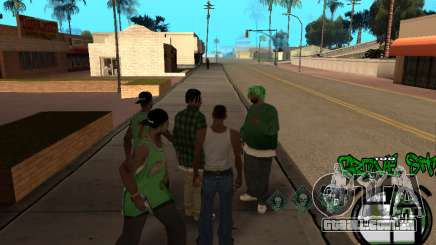 C-HUD Groove Street para GTA San Andreas