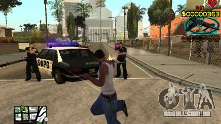 C-HUD Guns para GTA San Andreas