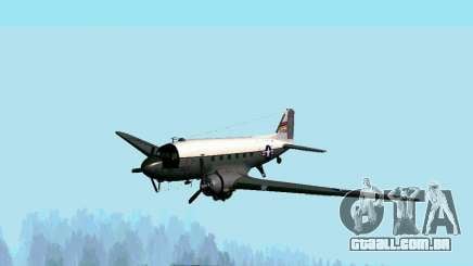 C-47 Dakota USAF para GTA San Andreas