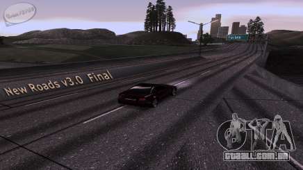 New Roads v3.0 Final para GTA San Andreas