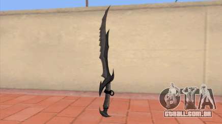 A espada de Skyrim para GTA San Andreas