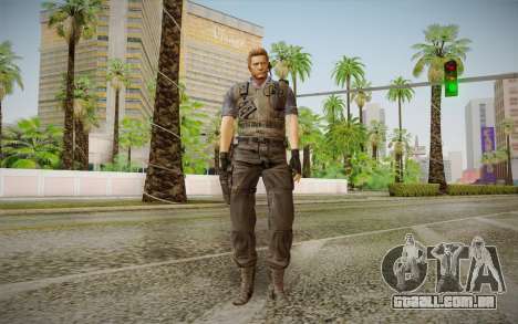 Wesker Stars from Resident Evil 5 para GTA San Andreas