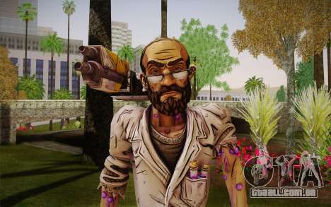 Professor Nakayama 2 из Borderlands para GTA San Andreas