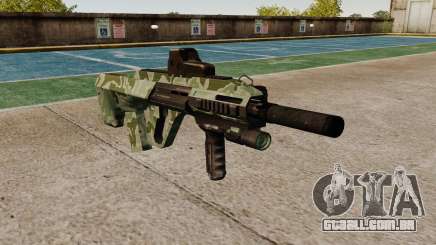 Автомат Steyr AUG-A3 Óptica Verde Camo para GTA 4