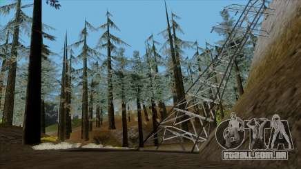 A densa floresta v2 para GTA San Andreas