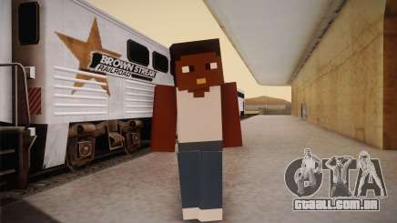 Cj Minecraft para GTA San Andreas