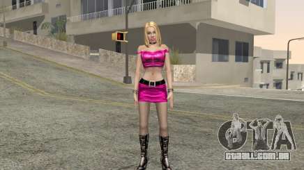 Pink Dressed Girl para GTA San Andreas