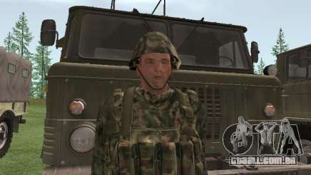 O lutador do exército russo para GTA San Andreas