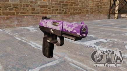 Arma FN Cinco sete Roxo Camo para GTA 4