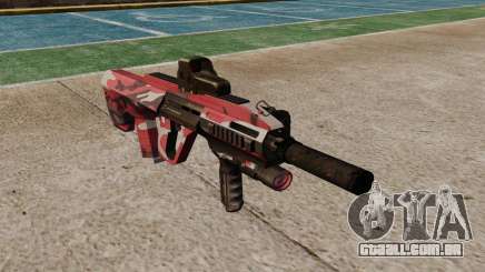 Автомат Steyr AUG-A3 Óptica Vermelho urbana para GTA 4