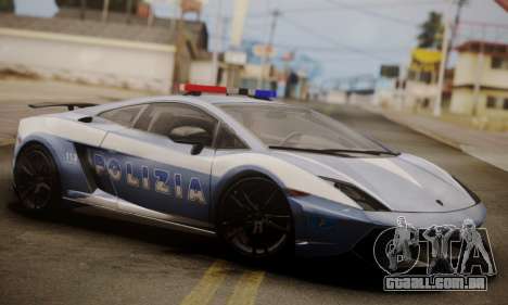 Lamborghini Gallardo LP 570-4 2011 Police v2 para GTA San Andreas