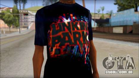 Linkin Park T-Shirt para GTA San Andreas