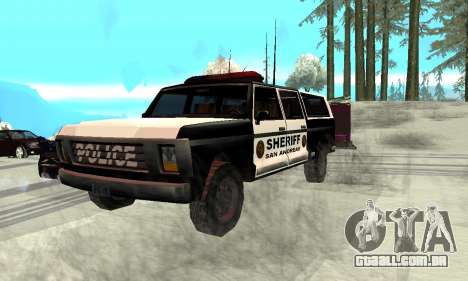 New Police Ranger para GTA San Andreas