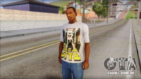 Gangnam Style T-Shirt para GTA San Andreas