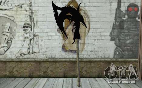 Dante Demonic Axe para GTA San Andreas