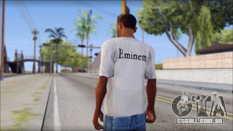 Eminem T-Shirt para GTA San Andreas