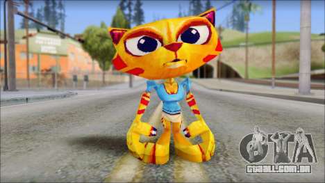 Juliette the Cat from Fur Fighters Playable para GTA San Andreas