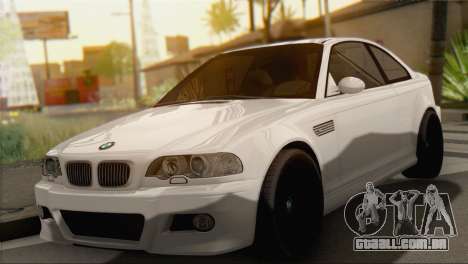 BMW M3 E46 Black Edition para GTA San Andreas