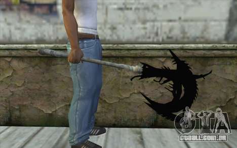 Dante Demonic Axe para GTA San Andreas