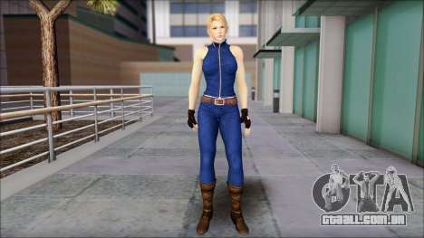 Sarah from Dead or Alive 5 v2 para GTA San Andreas