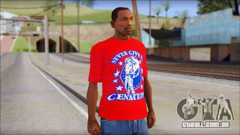 John Cena Red Attire T-Shirt para GTA San Andreas