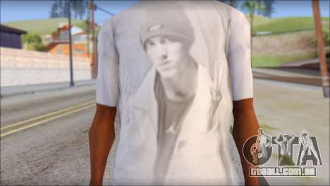 Eminem T-Shirt para GTA San Andreas