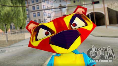 Chang the Firefox from Fur Fighters Playable para GTA San Andreas