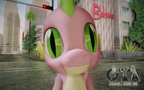 Spike from My Little Pony Friendship para GTA San Andreas