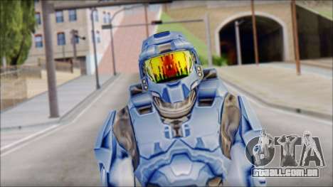 Masterchief Blue from Halo para GTA San Andreas