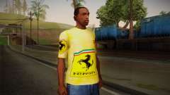 Ferrari T-Shirt para GTA San Andreas