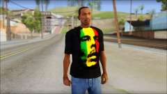 Bob Marley T-Shirt para GTA San Andreas