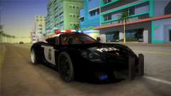 Porsche Carrera GT Police para GTA Vice City