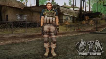 Chris Redfield from Resident Evil 6 para GTA San Andreas