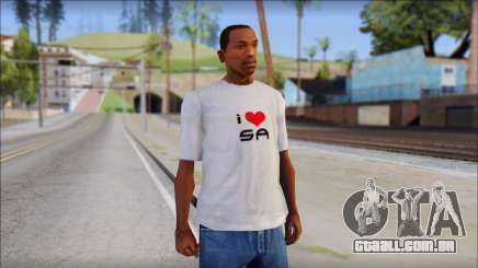 I Love SA T-Shirt para GTA San Andreas